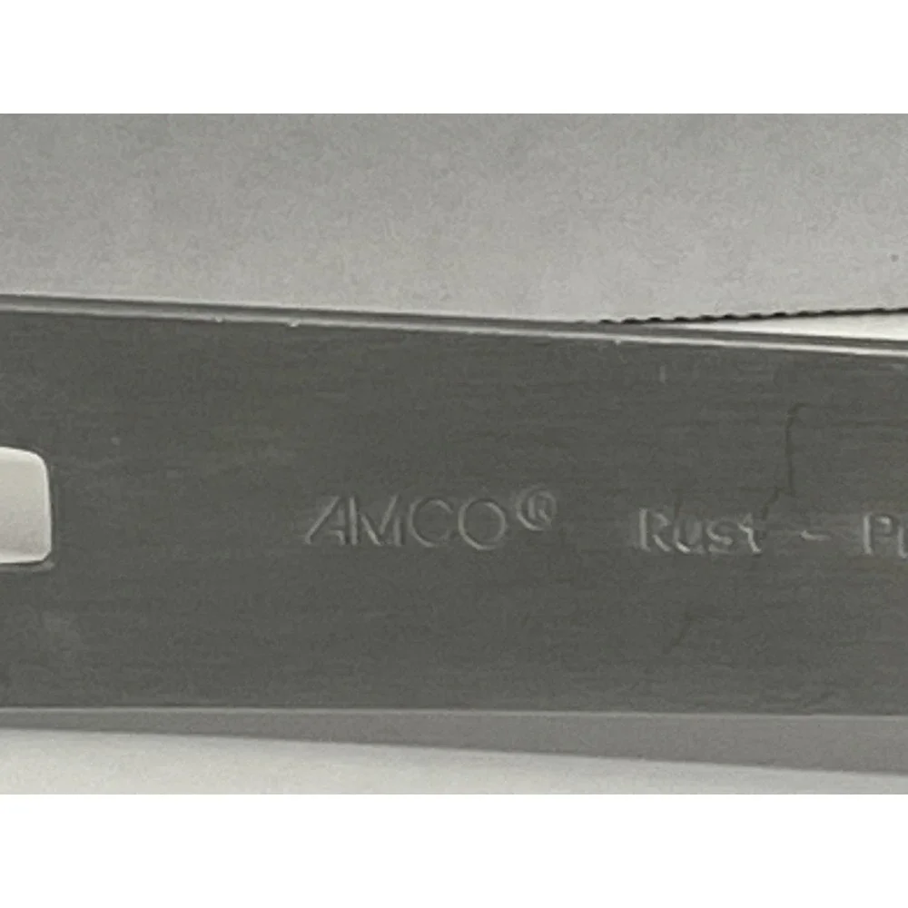 AMCO Stainless Flexible Nylon Pie Cutter Server Rust Proof Part Serrated Utensil